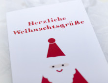 Printdesign »Weihnachtskarte«