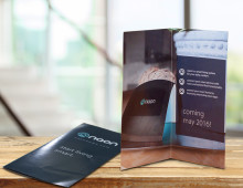 Printdesign »Flyer naon – smart living«