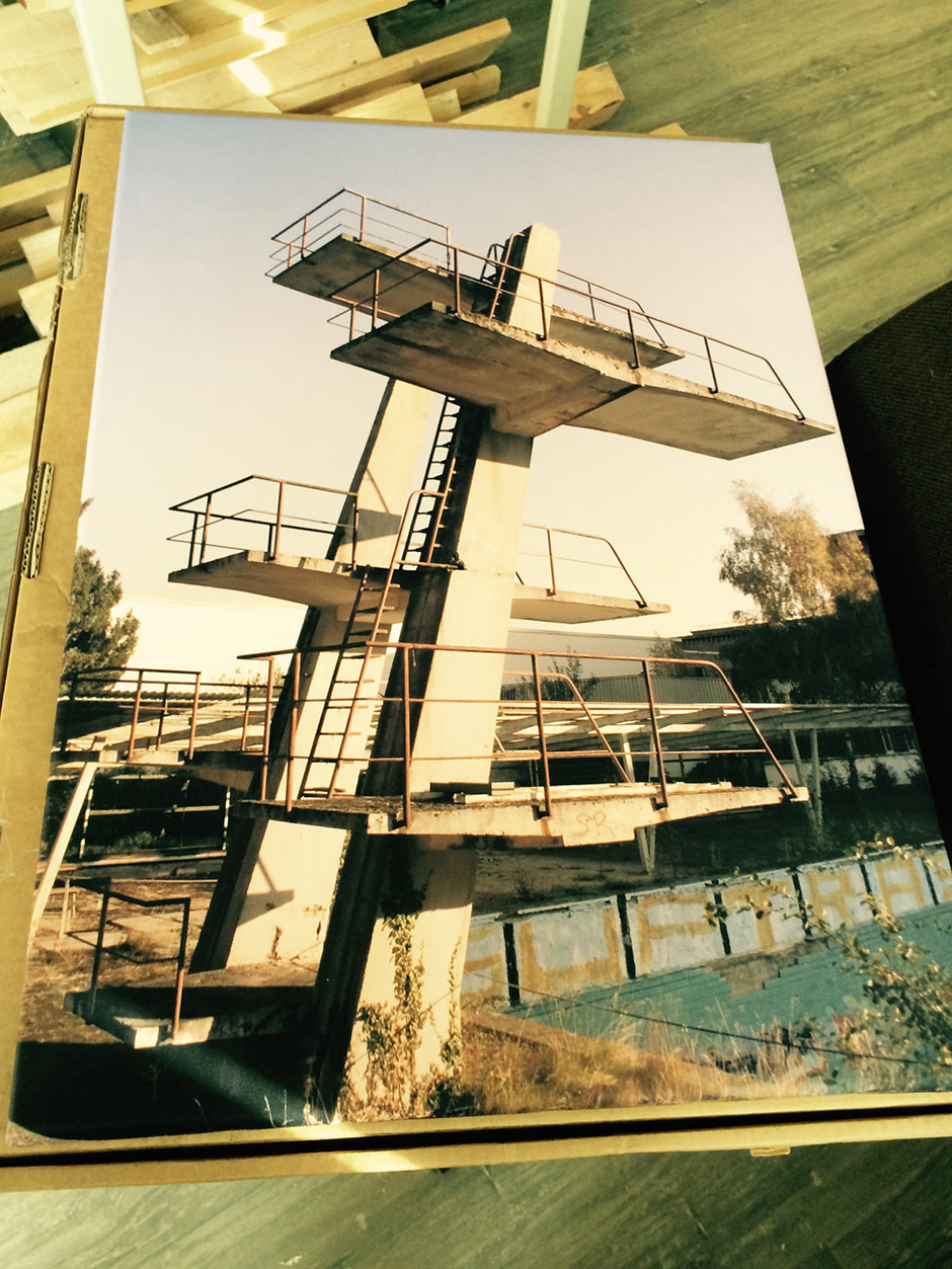 Neptuns Sprungturm - Fotografie Kunsthalle Rostock